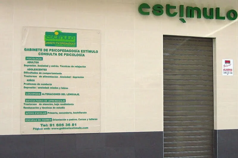Mapa del sitio de Gabinete Estímulo en Parla